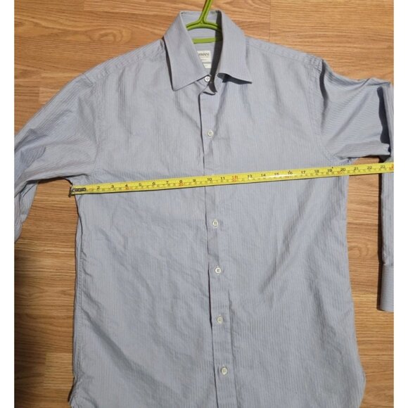 Armani Collezioni Luxury Men Shirt Size 39 15 1/2 Made in Italy Pre-Owned - Picture 7 of 8